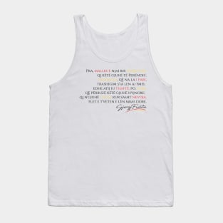 Gjergj Fishta Tank Top